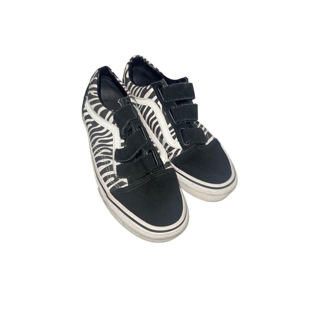 Vans Old Skool Zebra Sneakers Men 5 Women 6.5